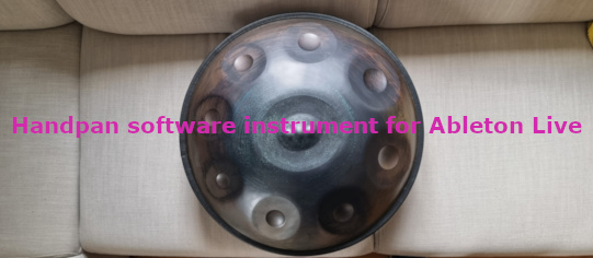 Handpan software instrument for Ableton Live
